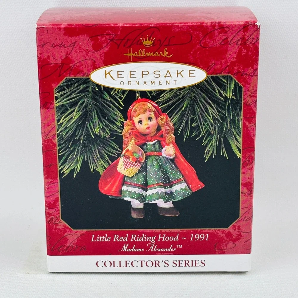 Hallmark Madame Alexander Little Red Riding Hood Christmas Ornament 1997‎